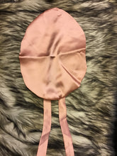 Load image into Gallery viewer, 100% Silk Hair Bonnet -ROSE GOLD (Signature SJ)