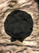 Load image into Gallery viewer, 100% Silk Hair Bonnet - BLACK (Signature SJ)