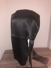 Load image into Gallery viewer, 100% Silk Durag - Black Knight (Unisex)