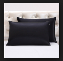 Load image into Gallery viewer, 100% Silk Pillowcase - BLACK