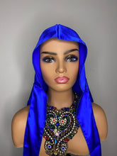 Load image into Gallery viewer, 100% Silk Durag - Electric Blue (Unisex)