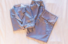 Load image into Gallery viewer, Icy Blue Pajama Pants Set