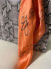 Load image into Gallery viewer, 100% SILK SJ Tangerine Scarf