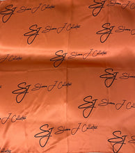 Load image into Gallery viewer, 100% SILK SJ Tangerine Scarf