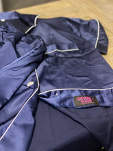 Load image into Gallery viewer, Navy Blue Pajama Short Set