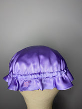 Load image into Gallery viewer, 100% Silk Baby Bonnet - Lavender & Powder Pink