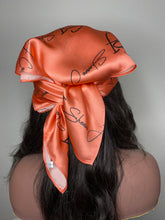 Load image into Gallery viewer, 100% SILK SJ Tangerine Scarf