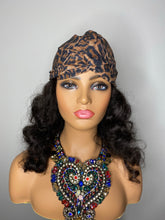 Load image into Gallery viewer, Leopard Turban with 100% SILK Lining
