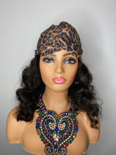 Load image into Gallery viewer, Leopard Turban with 100% SILK Lining