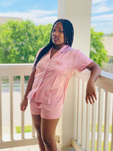 Load image into Gallery viewer, Rose Gold Pajama Short Set
