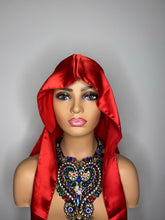 Load image into Gallery viewer, 100% Silk Durag - Deep Red (Unisex)
