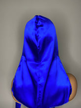 Load image into Gallery viewer, 100% Silk Durag - Electric Blue (Unisex)