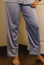 Load image into Gallery viewer, Icy Blue Pajama Pants Set
