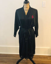 Load image into Gallery viewer, The &quot;Black Elegant&quot; Robe
