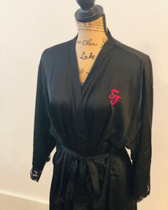 The "Black Elegant" Robe