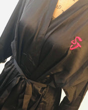 Load image into Gallery viewer, The &quot;Black Elegant&quot; Robe
