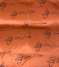Load image into Gallery viewer, 100% SILK SJ Tangerine Scarf
