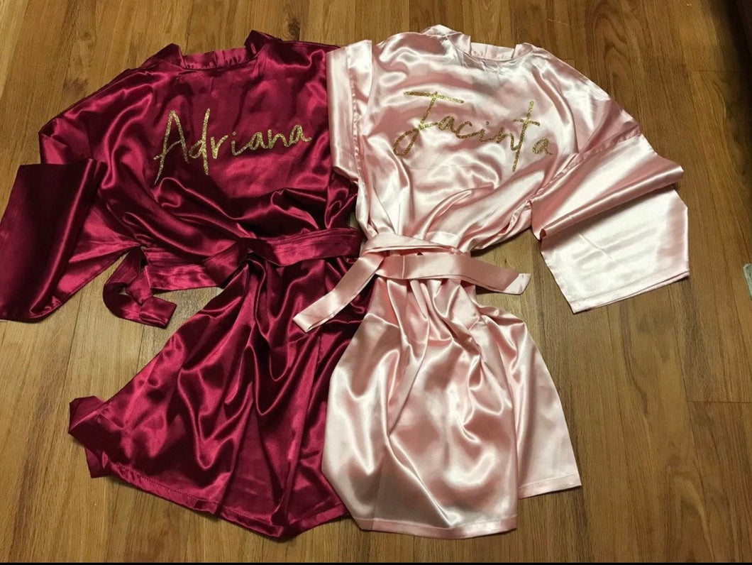 Custom Beauty Robes (Email Us To Place An Order)