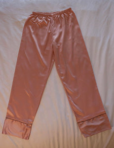 Rose Gold Pajama Pants Set